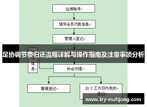 足协调节费归还流程详解与操作指南及注意事项分析